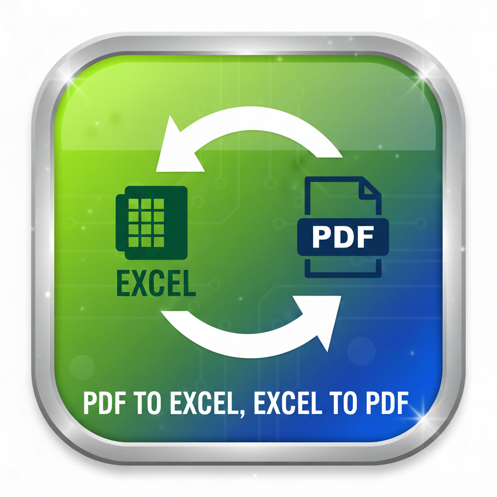 PDF to Excel & Excel to PDF Converter